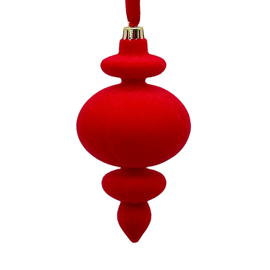 ORNAMENTO 15CM ROJO
