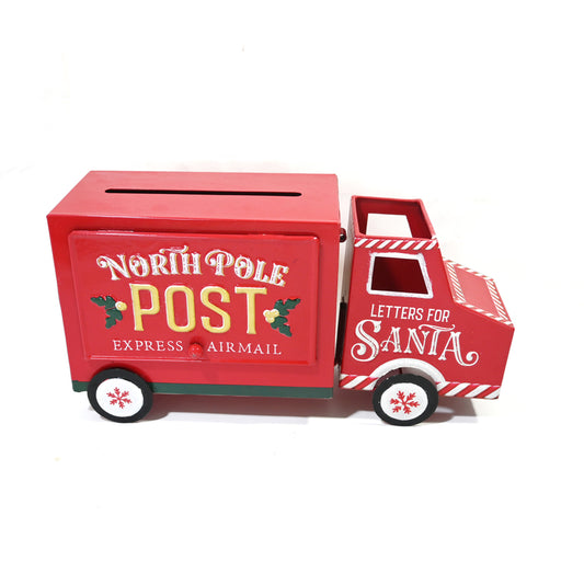 CAMION 17.5X34X12.5CM ROJO