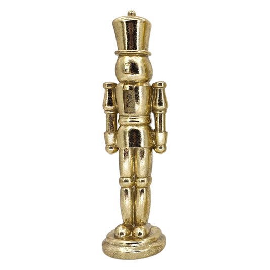 FIG. SOLDADO 33.5CM DORADO METALICO