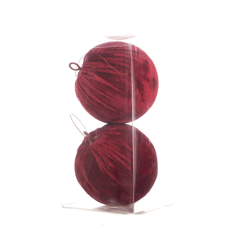 JGO 2 ESFERAS 12CM ROJO