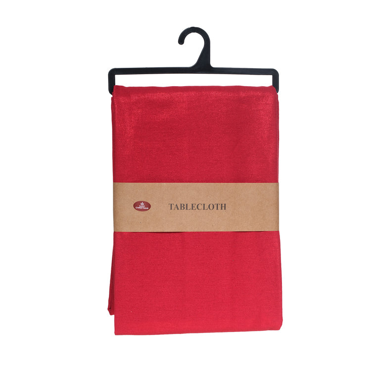 MANTEL NAV. 132X178CM ROJO