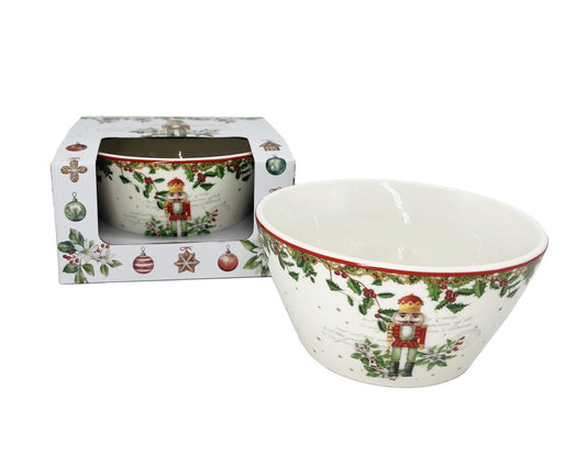 TAZON NAVIDENO 14CM ROJO-VERDE