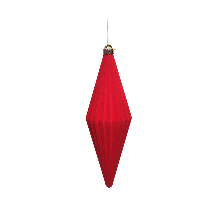 ORNAMENTO 10X30CM ROJO