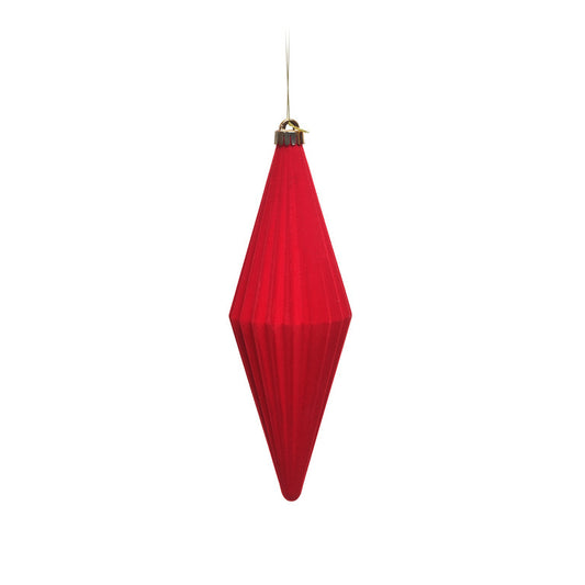 ORNAMENTO 10X30CM ROJO